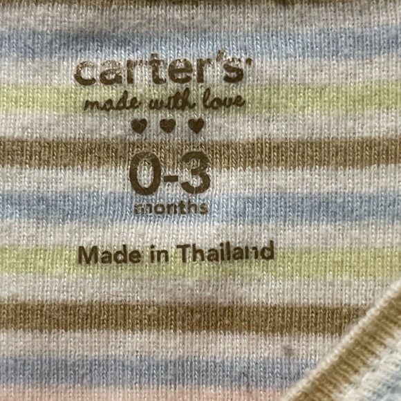 Carters Gown 3/6 mo - Picture 3 of 3